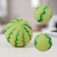 Watermelon Squishy Soft Watermelon Compress Toy Fruit Squishy Stress Relief Slow Rebound Toy Palm-Sized for Fidgeters, Desk