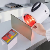 Portable Infrared Heating Lamp 275W Infrared Heat Lamp 220V Red Light for Car Detailers, Automotive Technicians, Workshop