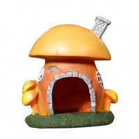Toadstool House with Hollow Arch Safe Aquatic Tank Shelter Small