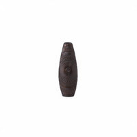 Spiral Vase Textured Surface Aged Bronze Vase Earthy Design Decor for Living Room