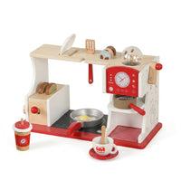 Breakfast Shop Toy Countertop-Style Miniature Kitchen Shop Storage Spaces