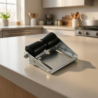 Smooth Trailer Bracket with Rollers Sturdy Boat Trailer Roller Assembly Stationary for Kayak Trailers