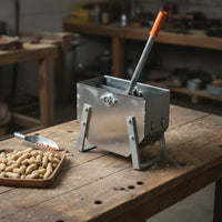 Manual Peanut Sheller Easy to Use Hand Crank Peanut Sheller Portable Hand Operated Shelling Machine for Home, Farm, Workshop
