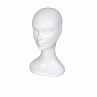 Foam Mannequin Head Stable Headpiece Display Stand Versatile for Cosplayers, Retail Displays, Hair Salons