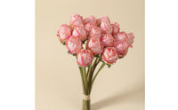 18-Head Floral Arrangement Home Decor Flowers Resistant