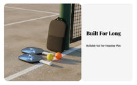 Fiberglass Pickleball Paddle Set USAPA Approved Fiberglass Pickleball Paddle Lightweight Design Cushioned Anti-Slip Grip