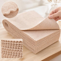 Loofah Dishcloth for Kitchen Cleaning, Oil & Stain Removal, Thickened Loofah Sponge Scrubber, Plant Fiber