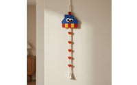 Stuffed Doll Display Strap Wall-Hanging Doll Hanger with Heart Decorations Adjustable Toy Display Hanger for Collectors, Bedroom, Dorm Room, Playroom