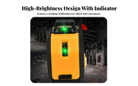 High Precision Level USB Rechargeable Self-Leveling Cross Line Compact Design for Contractors, Handymen, Tiling, Picture Hanging