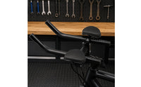 Cycle Handlebar Armrest Aluminum Alloy Clamp-on Handlebar Armrest Textured Grip Adjustable