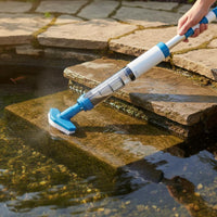 Portable Pool Vacuum Cleaner Easy to Carry Cordless Pool Vacuum Strong Suction Water Cleaning Tool for fishes Pond, Infant Bath, Hot Spring