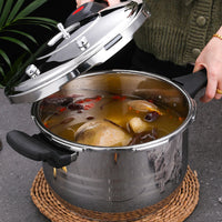 Commercial Stainless Steel Pressure Cooker for Gas and Induction