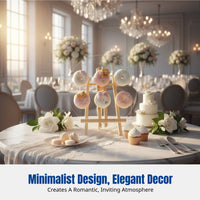 Acrylic Dessert Stand, Wedding Display Tray, Multi-Shape Transparent Cake Holder, Modern Minimalist Decor, Random Design