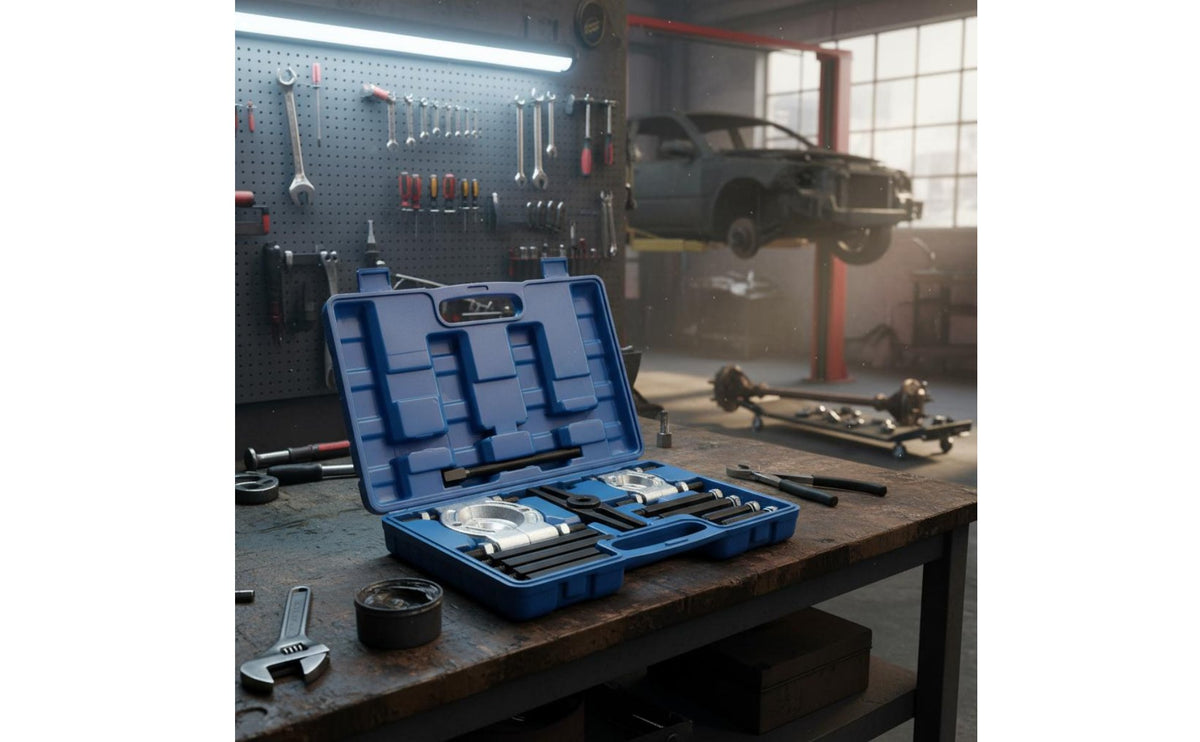 12-Piece Half Shaft Bearing Remover with Interchangeable Discs