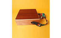 Box Drum with Strap Lightweight Box Drum with Adjustable Strap Hand-Played Percussion Instrument for Students, Music Gatherings