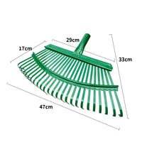 Sturdy Build Foliage Rake Heavy Duty Steel Foliage Rake