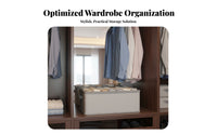 Compartment Storage Box Stackable Compartmentalized Pants container With Handle