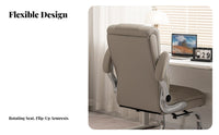 Ergonomic Design arched-Shaped spine Chair Breathable spinerest pivoting Seat Modern design & appearance Office Furniture effortlessRolling Casters for Students, Home Workers, grown-ups, Study Room, Bedroom