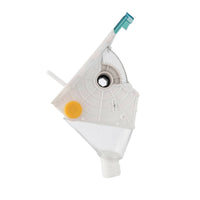 Single-Chamber Seeder Hopper with Drive Interface Transparent Sowing Box Mechanical Metering Box Compact for Agriculture