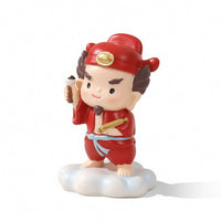 Scholar Figurine Traditional Chinese Style Figurine Painted for Collectors