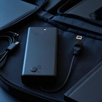 Electronic Wind Instrument Battery Double Protection Type-C Power Bank USB-C Battery Bank 6400 mAh Portable Charger Black