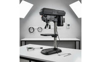 Guide Bench Drill High Precision Benchtop Drill Press Heavy Duty Variable Speed Milling Machine for DIY Enthusiasts, Metalworkers, Home, Garage