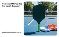 Pickleball Paddle Set Non-Slip Grip Pickleball Paddle and Sphere Set Sports Equipment Long-Lasting Lightweight Design