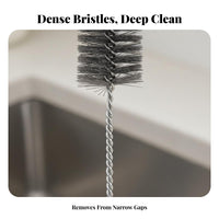 Water Reservoir Pipe Brush Built-in Blade Vacuum Cleaner Cleaning Brush