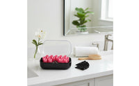 15 Pieces Fast Heat-Up Electric Hot Roller Set Long-Lasting Curls Hot Roller Set Constant Temperature for Travelers, Home Styling, Travel