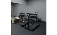 Pilates Reformer Full-Body Workout 3 in 1 Pilates Board Exercise Base for Beginners