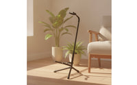 Portable Folding Guitar Stand Padded Tripod Guitar Stand Compact Universal for Guitarists, Beginners