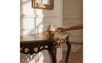 Brass Box with Lid Decorative Brass Engraved for Decorators