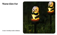 Waterproof Solar Panda Light Weather Resistant Panda Garden Stake Light Auto On/deactivate for Patio, Backyard, Pathway