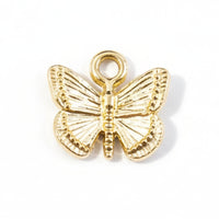 Butterfly Charm Versatile Use Small Butterfly Pendant Resistant Alloy Jewelry Charms for DIY Enthusiasts, Crafters