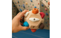 Artisan-Made Handheld Bouldering Block Solid Wood Mini Climbing Hold Challenge Wooden Route Setting Game for Boulderers, Climbers, Desk, Travel