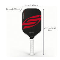Carbon Fiber Pickleball Paddle Matte Finish Pickle Ball Paddles for Adults, Outdoor Games, Indoor Courts