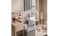 Multi-Styler with Detachable Head Adjustable Temperature Interchangeable Hair Styling Tool for Home, Travel