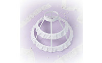 Lightweight Birdcage Petticoat Transparent Lolita Hoop Petticoat Volume Ruffled Hoop Underskirt Elastic Waist