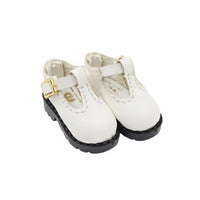 Buckle Strap Doll Shoes Solid Color Doll T-Strap Doll Shoes Shoes