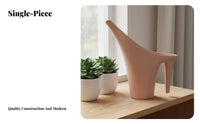Long Spout Watering Can Ergonomic Handle Long Spout Watering Pot Indoor Plant Waterer Stylish Design Modern Plastic Waterer