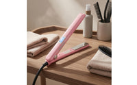 360-Degree Rotating Cord Sonic Hair Repair Straightener Adjustable Cold Flat Iron Clamp Style Sonic Flat Iron Display Window