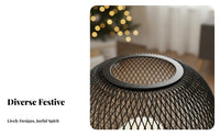 Hollow Iron Light Cover Easy to Install Hollow Mesh Light Shade DIY Friendly