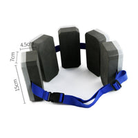 Swim Belt with Foam Blocks Buoyant Waist Floatation Belt with Adjustable Strap Compact Waist Floatage for Beginners