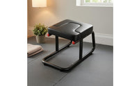 Double Handle Padded Inversion Stool Long-Lasting Fitness Inversion Stool Stable Upside down Chair Black