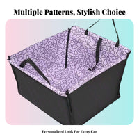 Thickened Material Single Seat Dog Car Mat Anti-Scratch Pet Rear Seat Protector Easy to Clean for Families with Pets, SUV, Truck, Road Trips