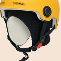 Winter Helmet Liner Hood Double-Layer Fleece Helmet Liner Windproof Headwear for Bicycling
