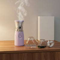 Compact Portable Mesh Nebulizer Lightweight Rechargeable Personal Atomizer Quiet Operation Handheld High-Frequency Inhaler Easy to Clean for Children