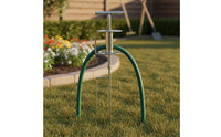 Garden Hose Corner Roller Heavy Duty Corner Hose Guide Stake Adjustable Height Gardening Tool for Gardeners, Farmers, Greenhouse