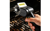 Cordless Electric Grill Brush with Replacement Heads Long-Lasting Electric Grill Brush Heat-Resistant Stainless Steel for Backyard Grilling