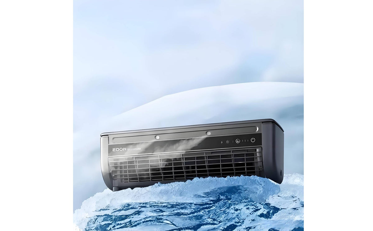 Charging Wall-Mounted Fan 3wind Rate Climate Control Fan 6000mAh Portable Wall-Fixed Cooling Unit Climate Control Fan